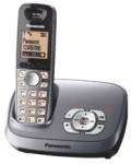 Panasonic KX-TG6521 üzenetrögzítős DECT telefon, szürke fotó, illusztráció : KX-TG6521HGM