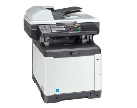 KYOCERA FS-C2526multifunkciós nyomtató A4 színes 3in1 MFP, duplex, network, D-A fotó, illusztráció : KYFSC2526MFP