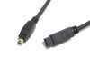 firewire kábel, 9/4, 1,8m B CSAT