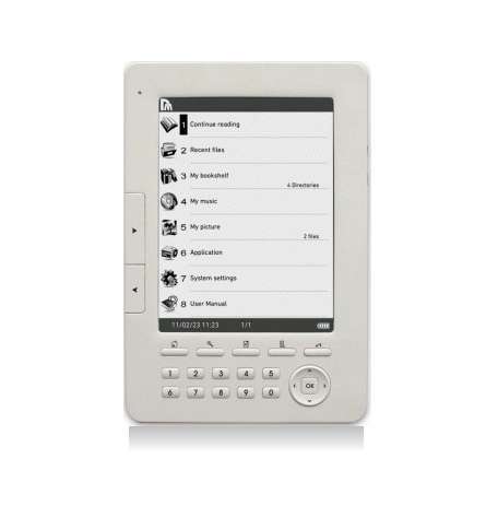 e-Book Reader Koobe Classic Next fotó, illusztráció : Koobe-Classic-Next