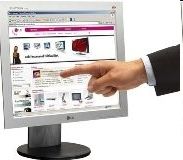 17  LCD Touch screen monitor, Vista kompatibilis, ezüst fotó, illusztráció : L1730SF-SV