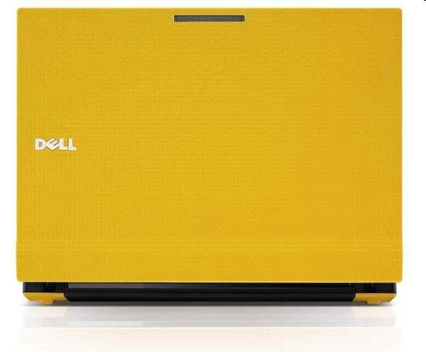 Dell Latitude 2100 Yellow netbook Atom N270 1.6GHz 1G 160G XPH 3 év kmh Dell ne fotó, illusztráció : L2100-3