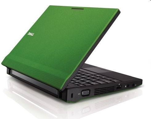 Dell Latitude 2100 Green netbook Atom N270 1.6GHz 1G 160G XPH 3 év kmh Dell net fotó, illusztráció : L2100-4