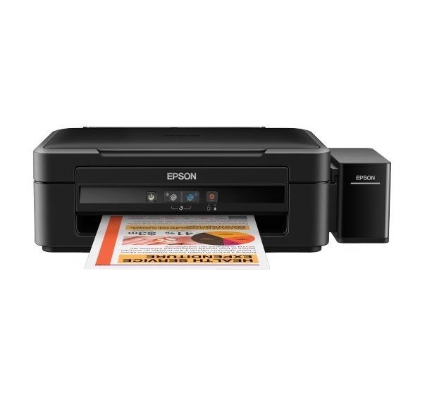 Multifunkciós nyomtató színes A4 Epson nagykapacitású 3in1 multifunkciós készül fotó, illusztráció : L220