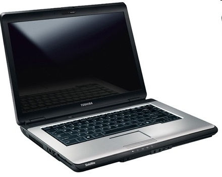 Laptop ToshibaDual-Core T2390 1.86 GHZ 2GB. 250GB.Camera. No O laptop notebook fotó, illusztráció : L300-17L