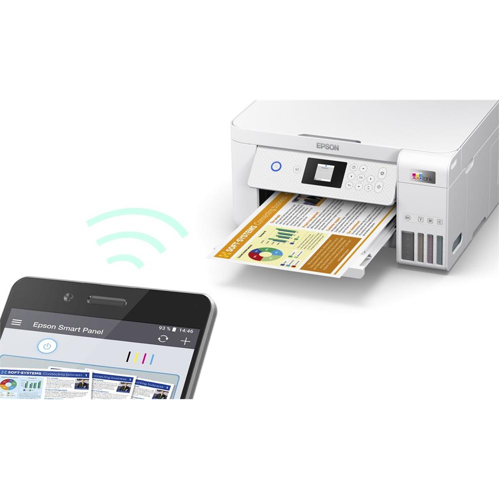 Tintasugaras nyomtató A4 színes Epson EcoTank L4266 MFP duplex WIFI fotó, illusztráció : L4266