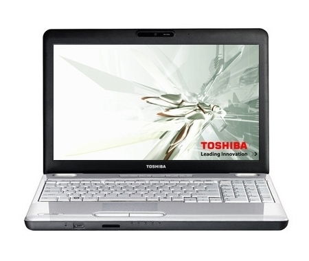 Laptop ToshibaDual-Core T4300 2.10 GHZ 4GB. 320GB.Camera. NO O laptop notebook fotó, illusztráció : L500-1Q7