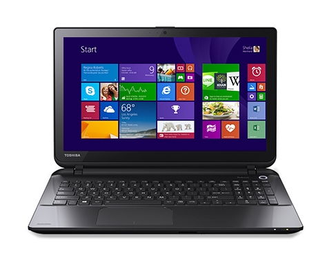 Toshiba Satellite 15.6  laptop /i3-4005U/6GB/750GB/AMD M260 2GB/Win8.1 fekete fotó, illusztráció : L50-B-176