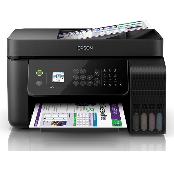 Multifunkciós nyomtató tintasugaras A4 színes Epson L5190 4in1 MFP ADF  Etherne fotó, illusztráció : L5190