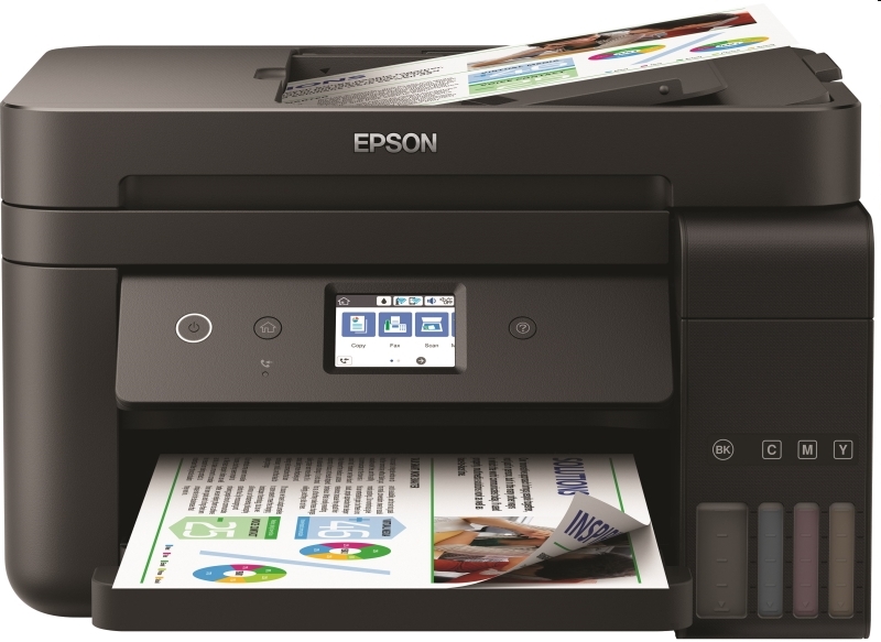 Multifunkciós nyomtató tintasugaras A4 Epson EcoTank L6190 színes MFP ADF  dupl fotó, illusztráció : L6190