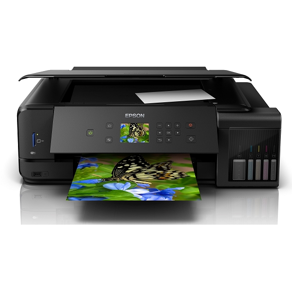 Multifunkciós nyomtató tintasugaras A3 színes Epson EcoTank L7180 fotó MFP  WIF fotó, illusztráció : L7180