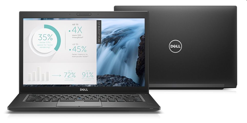 Dell Latitude 7480 notebook 14,0  FHD i7-7600U 8GB 512GB Win10Pro fotó, illusztráció : L7480-1