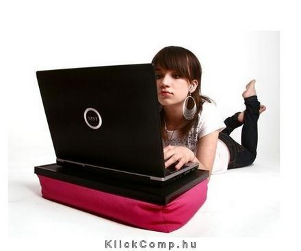 Fekete-fekete laptop-párna fotó, illusztráció : LAPTOPPARNA-33095