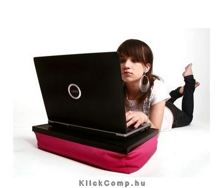 Fekete-pink laptop-párna fotó, illusztráció : LAPTOPPARNA-33096