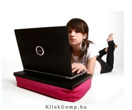 Fekete-piros laptop-párna fotó, illusztráció : LAPTOPPARNA-33097