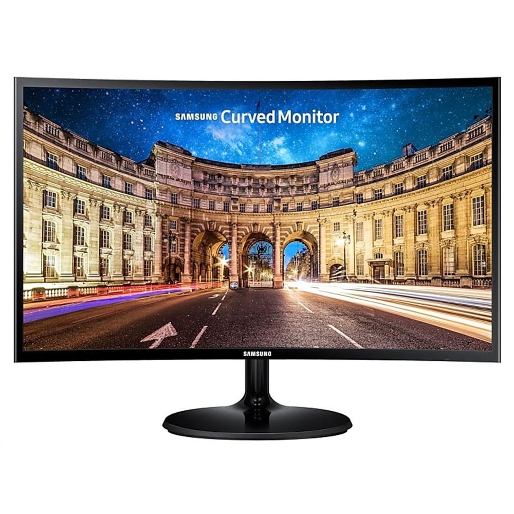 Monitor 23,5  1920x1080 VA VGA HDMI Samsung C24F390FHR fotó, illusztráció : LC24F390FHRXEN