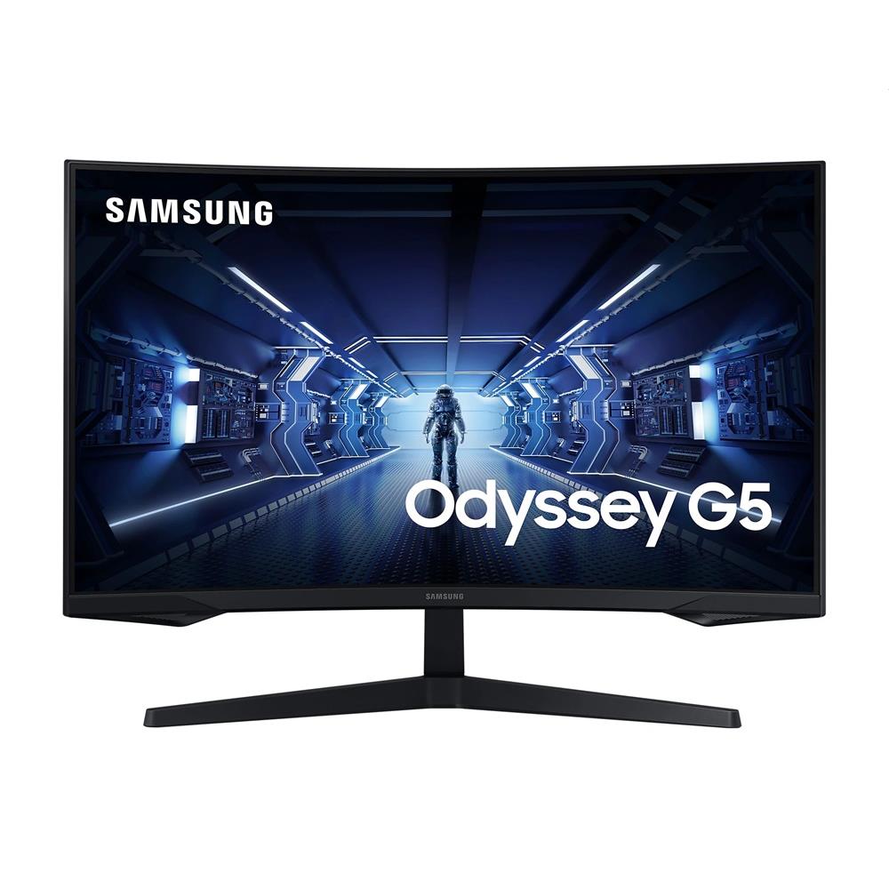 Monitor 27  2560x1440 VA HDMI DP Samsung LC27G55TQBUXEN fotó, illusztráció : LC27G55TQBUXEN