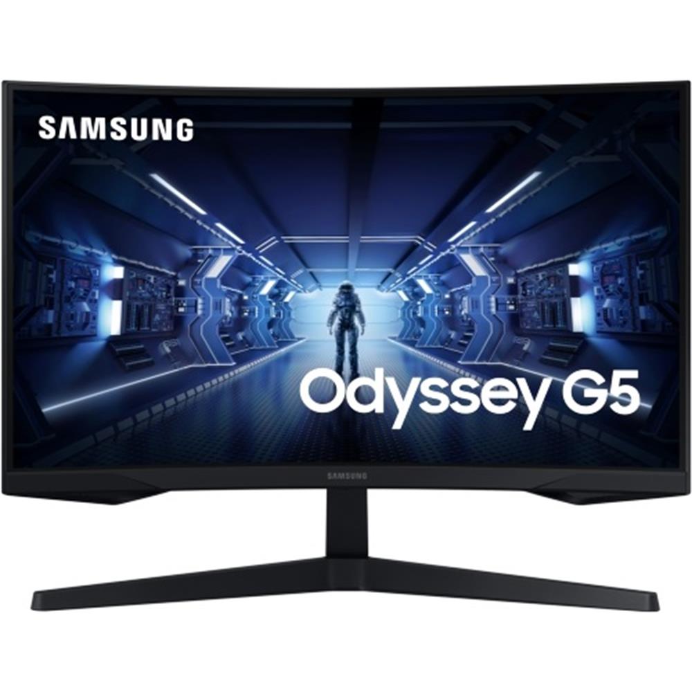 Monitor 27  2560x1440 VA HDMI DP Samsung Odyssey G5 C27G55TQWR fotó, illusztráció : LC27G55TQWRXEN