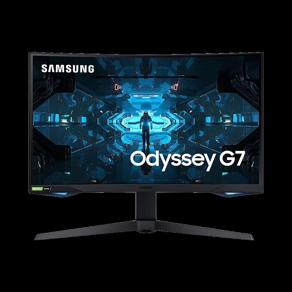 Monitor 27  2560x1440 VA HDMI DP USB Samsung Odyssey G7 fotó, illusztráció : LC27G75TQSPXEN