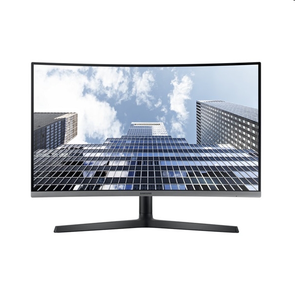 Monitor 27  FHD 1920x1080 USB-C DP HDMI ívelt Samsung C27H800FCU fotó, illusztráció : LC27H800FCUXEN