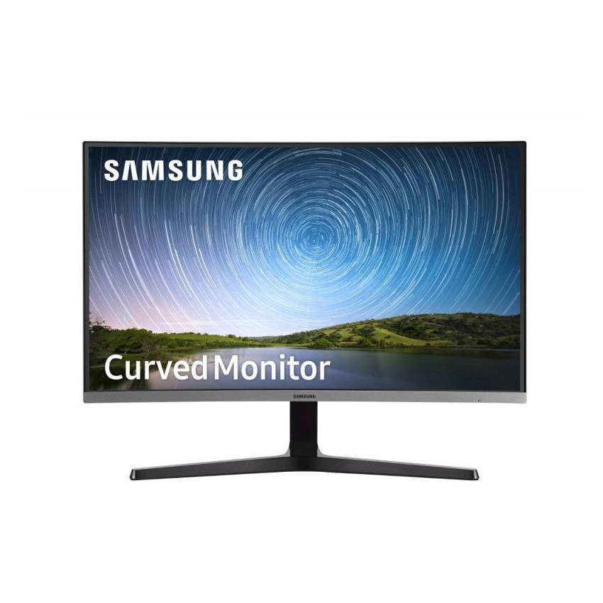 Monitor 26,9  FHD HDMI ívelt kijelzős kékes sötétszürke Samsung LED fotó, illusztráció : LC27R500FHUXEN