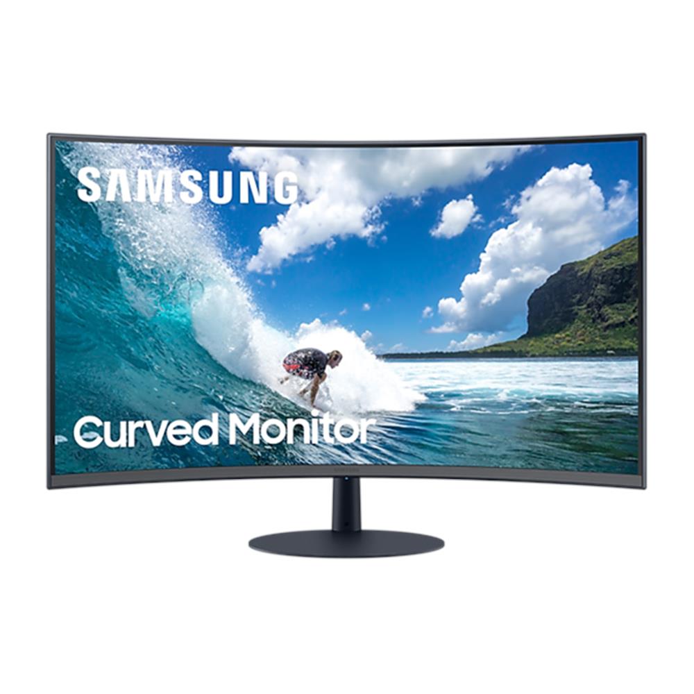 Monitor 27  1920x1080 VA VGA HDMI DP USB Samsung C27T550FDR fotó, illusztráció : LC27T550FDRXEN