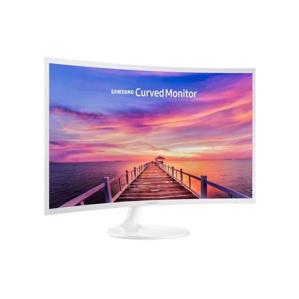 Monitor 31,5  FullHD 1920x1080 Ívelt LED VA 4ms Mega DCR HDMI Dsub fehér Samsun fotó, illusztráció : LC32F391FWUXEN