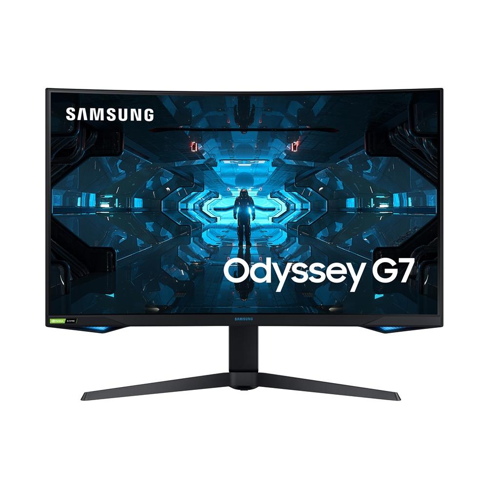 Monitor 31,5  2560x1440 VA HDMI DP USB Samsung Odyssey G7 C32G75TQSR fotó, illusztráció : LC32G75TQSRXEN