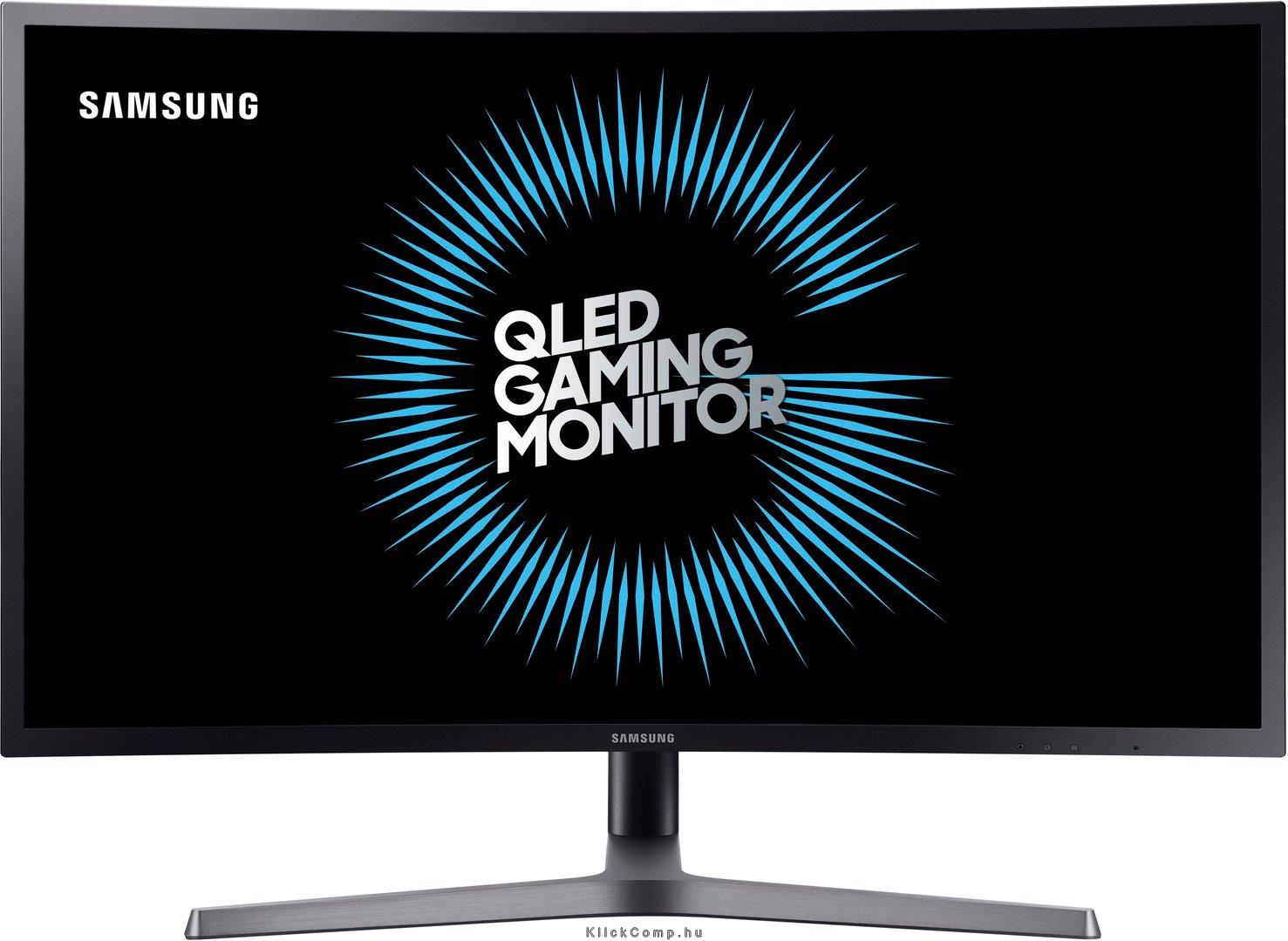 Monitor 31,5  2560x1440 Ívelt 1ms 2xHDMI B2C Samsung C32HG70Q fotó, illusztráció : LC32HG70QQUXEN