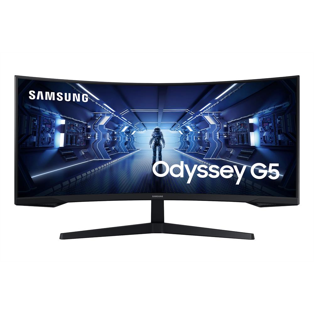 Monitor 34  3440x1440 VA HDMI DP Samsung LC34G55TWWP fotó, illusztráció : LC34G55TWWPXEN