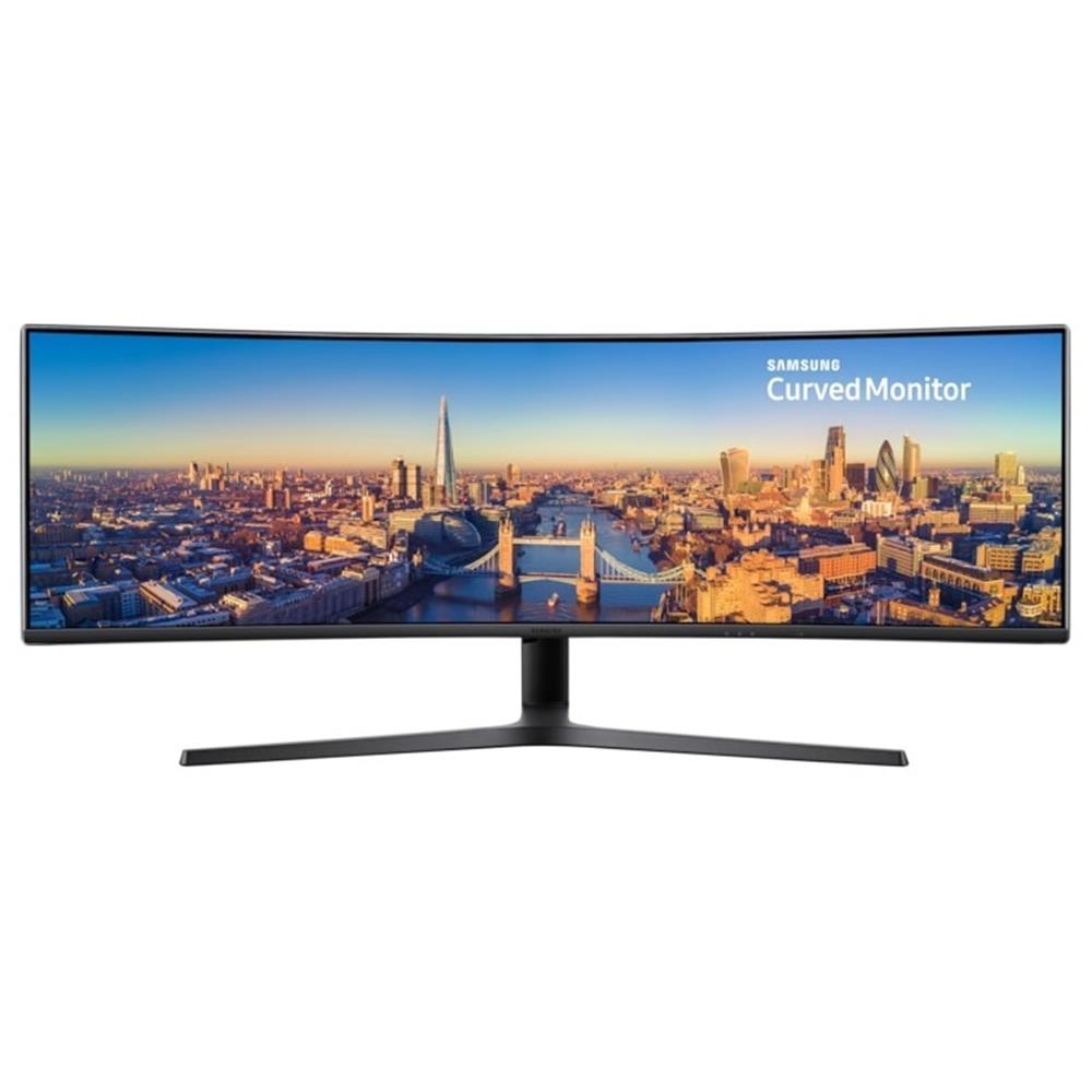 Monitor 49  3840x1080 VA HDMI DP USB USB-C Samsung C49J890DKR fotó, illusztráció : LC49J890DKRXEN