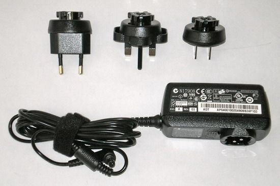 ACER MiniGo 40W adapter Aspire One netbookhoz 6 hónap Acer szervizben fotó, illusztráció : LC.ADT00.059