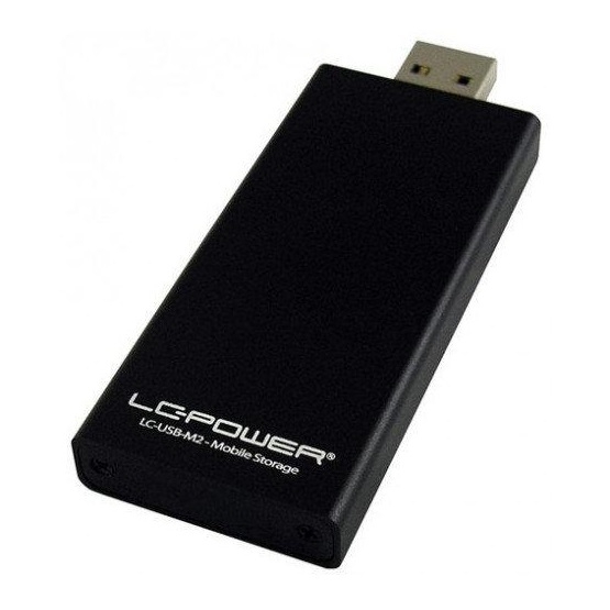 LC Power Külső ház m.2 SSD > USB3.0 - LC-USB-M2 - Már nem forgalmazott termék fotó, illusztráció : LC-USB-M2