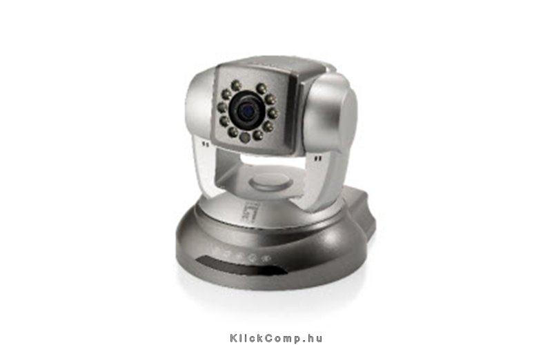 LevelOne FCS-6010 IP PT Dome beltéri kamera, 1,3MP1280x1024, 4mm, DandNICR, IR1 fotó, illusztráció : LEVELONE-571019