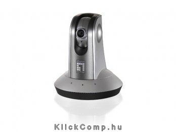 LevelOne FCS-1060 IP PT Dome beltéri kamera, 640x480, 4mm, 1Lux fotó, illusztráció : LEVELONE-571060