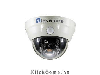 LevelOne FCS-3051 IP Dome beltéri kamera, 640x480, 3,3-12mm, PIR, DandNICR, IR5 fotó, illusztráció : LEVELONE-571351