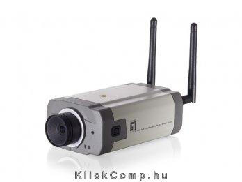 LevelOne WCS-1090 vezeték nélküli IP Box beltéri kamera, 640x480, 6mm, Day/Nigh fotó, illusztráció : LEVELONE-572091