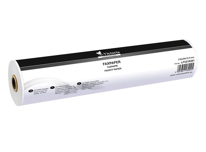 Faxpapír Victoria 216*30*12,5mm - Már nem forgalmazott termék fotó, illusztráció : LFV21630