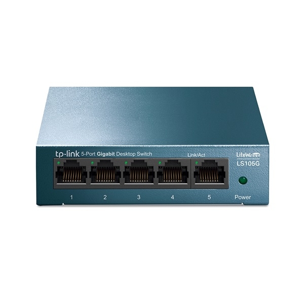 5 Port Switch 10/100/1000Mbps TP-LINK LS105G Desktop fotó, illusztráció : LS105G