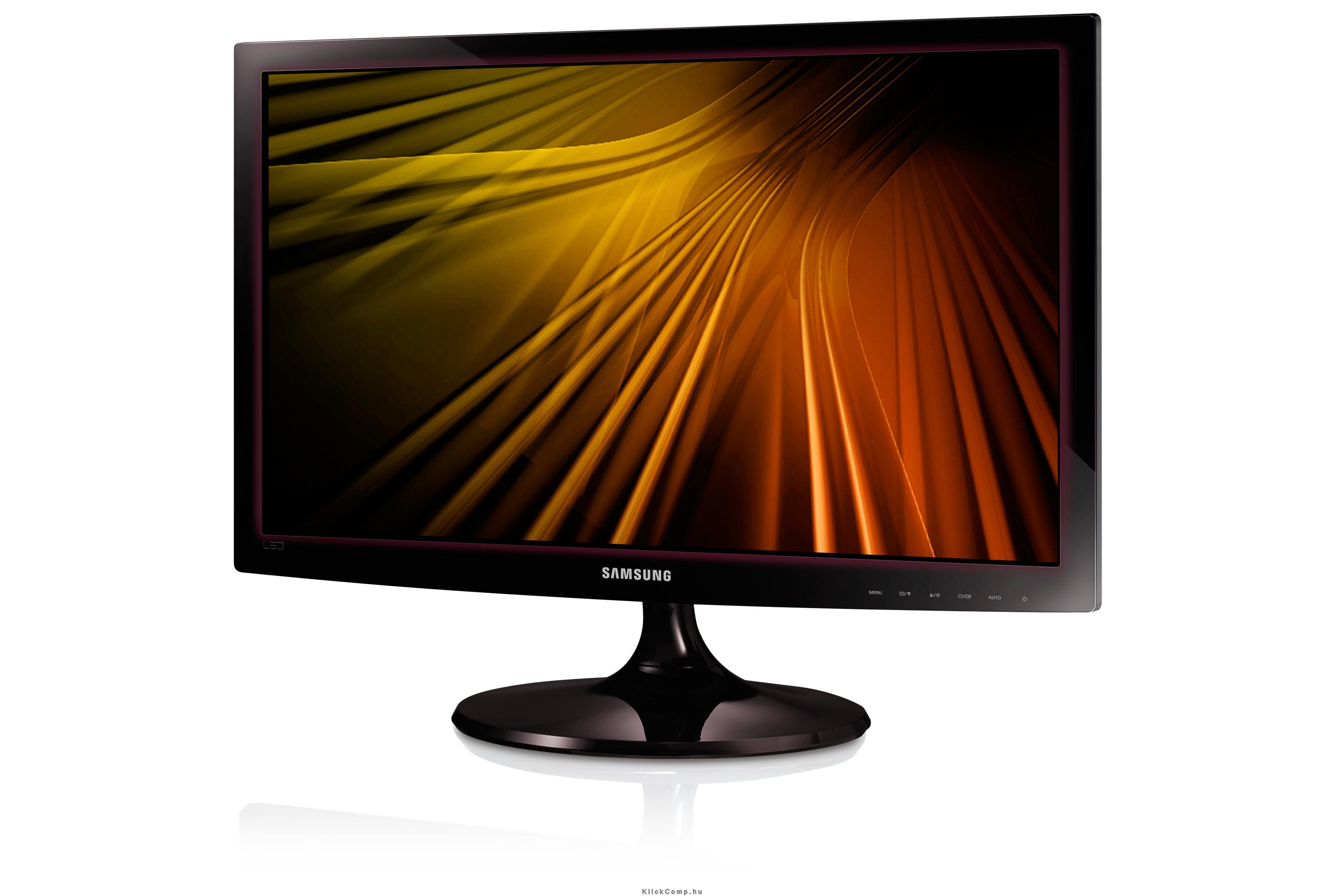 Monitor 18,5 16:9 S19D300NY LED 1366x768, 200cd/m2, 5ms, MEGA DCR, Dsub, slim, fotó, illusztráció : LS19D300NY_EN