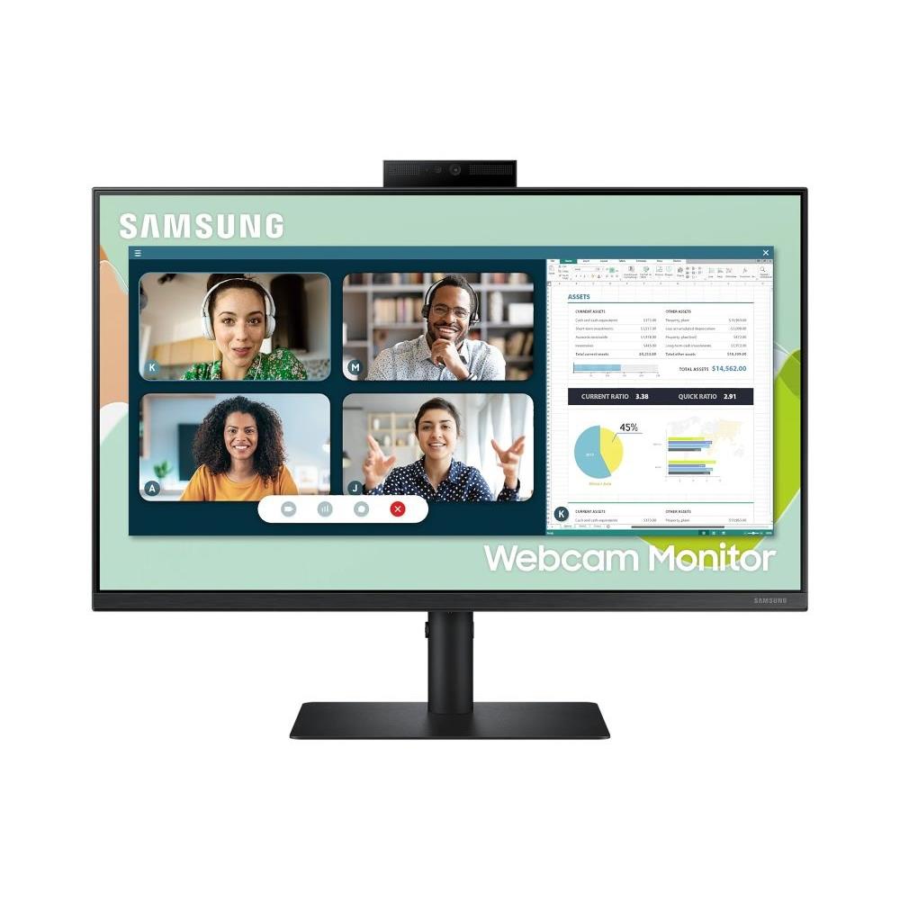 Monitor 24  1920x1080 IPS VGA HDMI DP USB Samsung S24A400VEU fotó, illusztráció : LS24A400VEUXEN