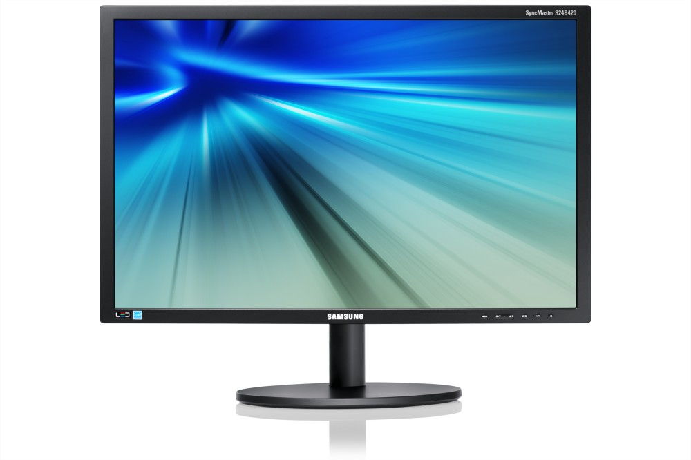 24  S24B420BW LED DVI monitor fotó, illusztráció : LS24B420BW_EN
