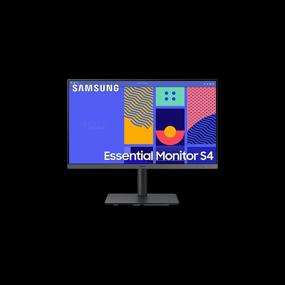 Monitor 24  1920x1080 IPS VGA HDMI DP USB Samsung S43GC fotó, illusztráció : LS24C432GAUXEN