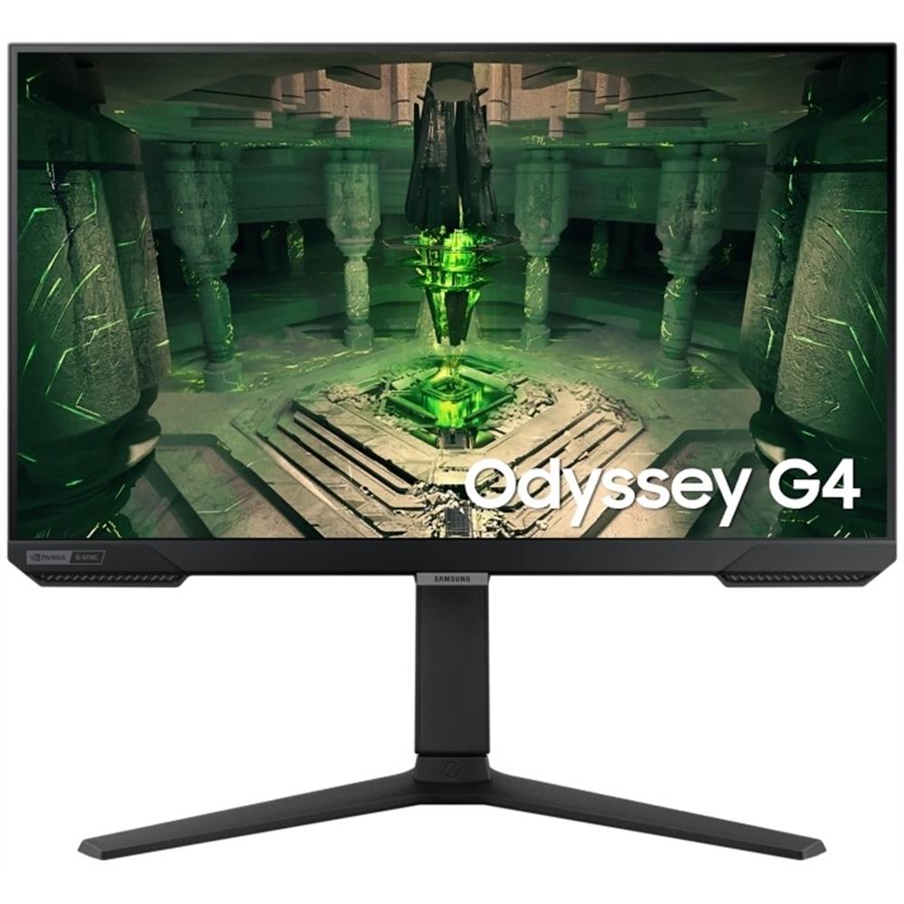 Monitor 25  1920x1080 IPS HDMI DP Samsung Odyssey G4 S25BG400EU fotó, illusztráció : LS25BG400EUXEN