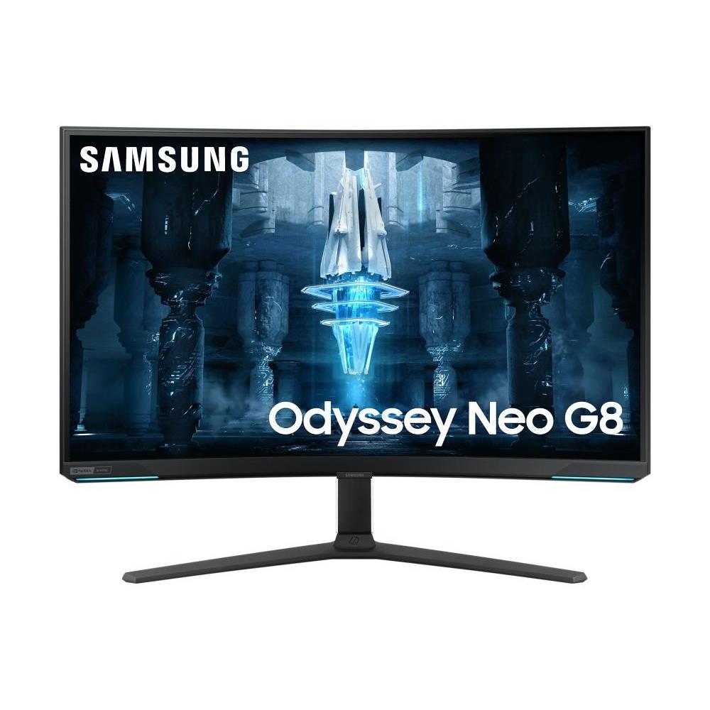 Monitor 32  3840x2160 VA HDMI DP USB Samsung Odyssey Neo G8 S32BG850NU fotó, illusztráció : LS32BG850NUXEN