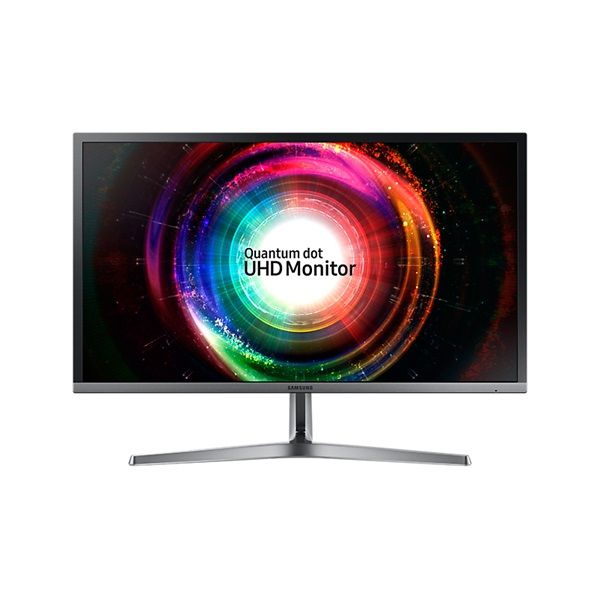 Monitor 27,9  QLED 4K 2HDMI Display port fekete-ezüst Samsung U28H750UQU fotó, illusztráció : LU28H750UQUXEN