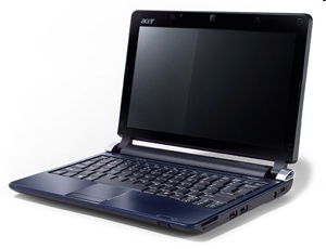 Acer Aspire One Acer netbook D250-0BGw 10.1  WSVGA LED Intel Atom N270 1,6GHz, fotó, illusztráció : LU.S730B.023