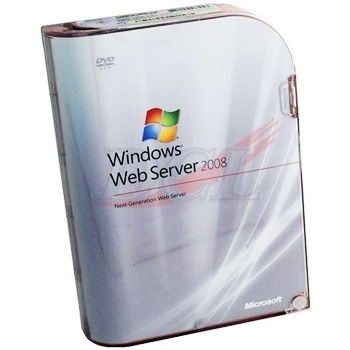 OEM Windows Web Server 2008 w/SP2 32bit/x64 Hungarian 1pk DSP OEI DVD 1-4CPU fotó, illusztráció : LWA-00973