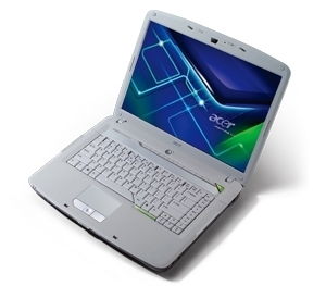 Acer Aspire notebook ( laptop ) AS5720-301G16 C2D T7300 2GHz 15.4  CB - Már nem fotó, illusztráció : LX.AVG0C.006 Silver
