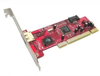 eSATA-150 PCI csatolp 1 eSATA 1 SATA lp fotó, illusztráció : LYST113E